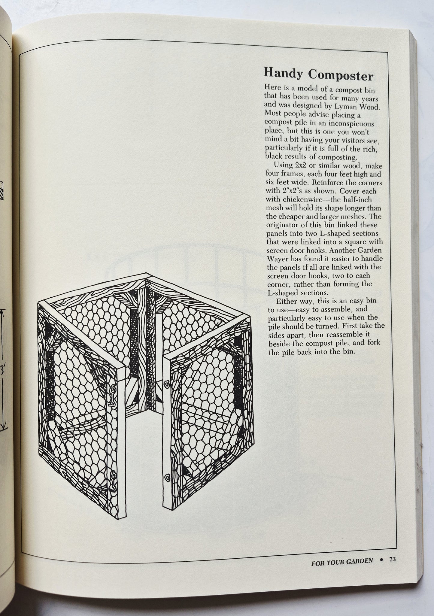 HomeMade: 101 Easy to Make Things for Your Garden, Home, or Farm by Ken Braren; Roger Griffith (Very Good, 1987, Pbk, 176 pgs, Storey Comm.)