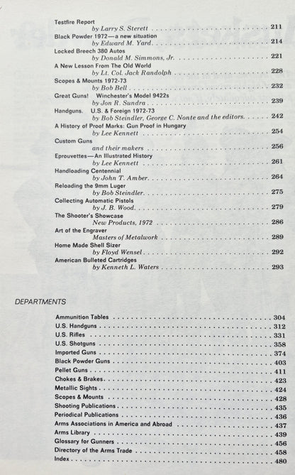 Gun Digest 27th Anniversary 1973 Deluxe Edition edited by John T. Amber (Very Good, 1973, Pbk, 480 pgs, Digest Books)
