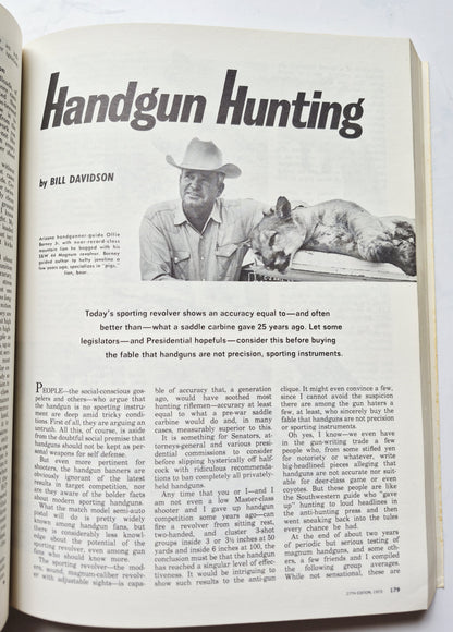 Gun Digest 27th Anniversary 1973 Deluxe Edition edited by John T. Amber (Very Good, 1973, Pbk, 480 pgs, Digest Books)