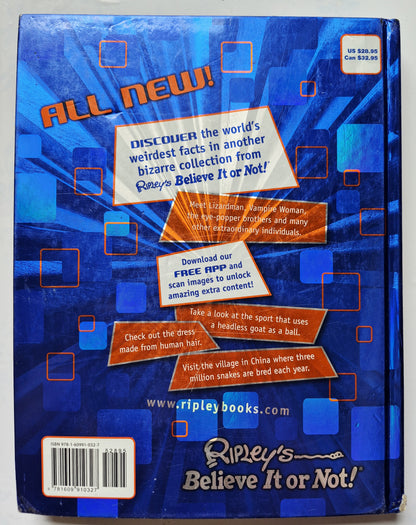 Ripley's Believe It or Not! Download the Weird by Ripley Publishing (Good, 2012, HC, 254 pgs)