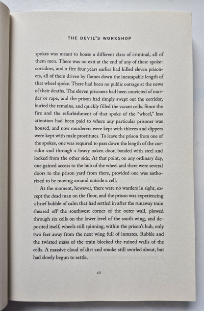 The Devil's Workshop by Alex Grecian-Very good, 2014, Pbk, 383 pgs, Penguin
