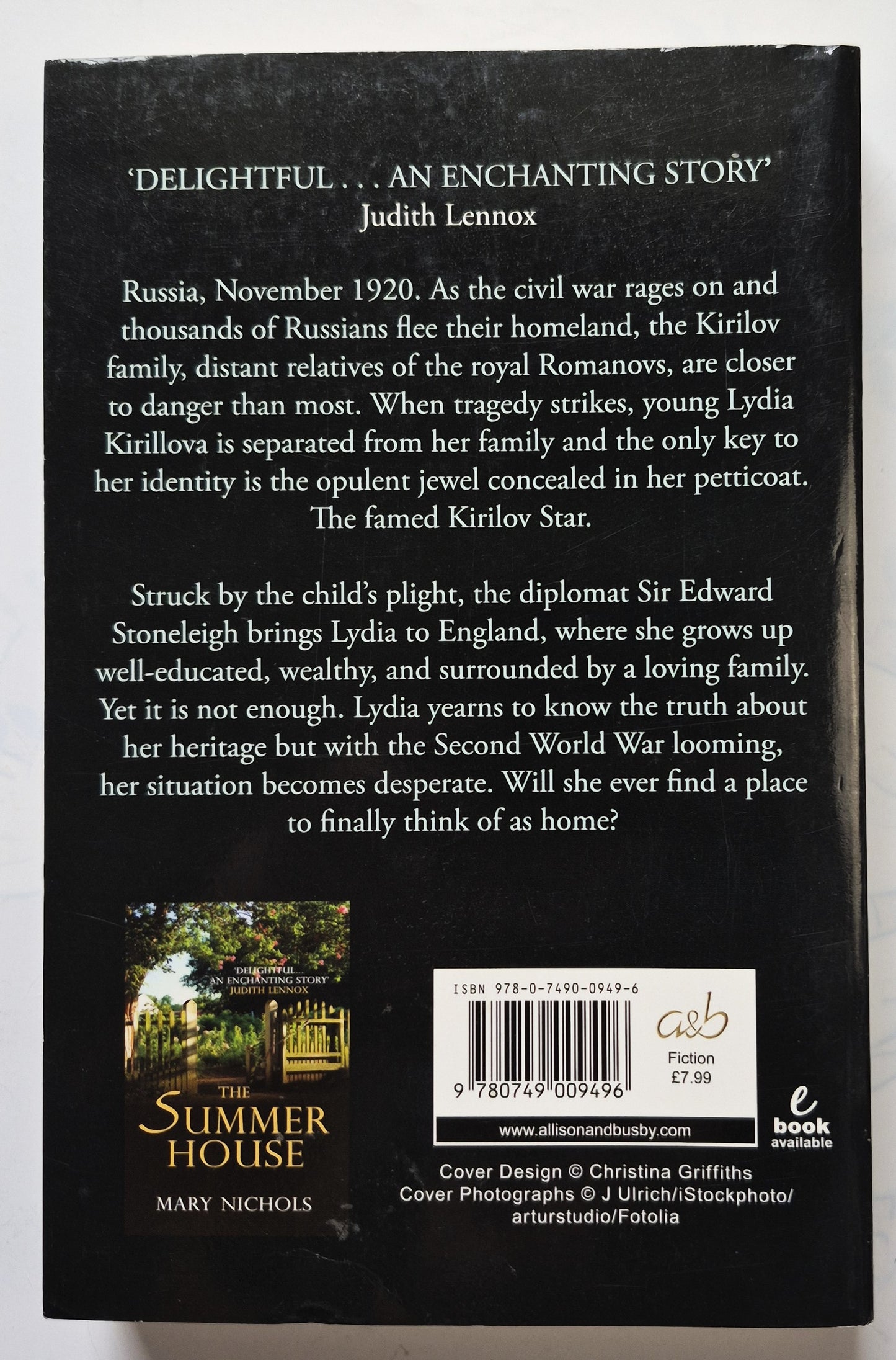 The Kirilov Star by Mary Nichols-Very good, 2011, Pbk, 382 pgs, Allison and Busby
