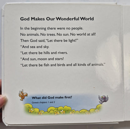 My Very First Bible by Juliet David; Helen Prole (Very good, 2008, HC Boardbook, Candle Books)