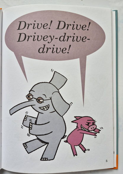 Elefant & Schweinchen: Lasst uns eine Spritztour machen! von Mo Willems (Wie neu, 2012, Pbk, 64 Seiten, Scholastic)