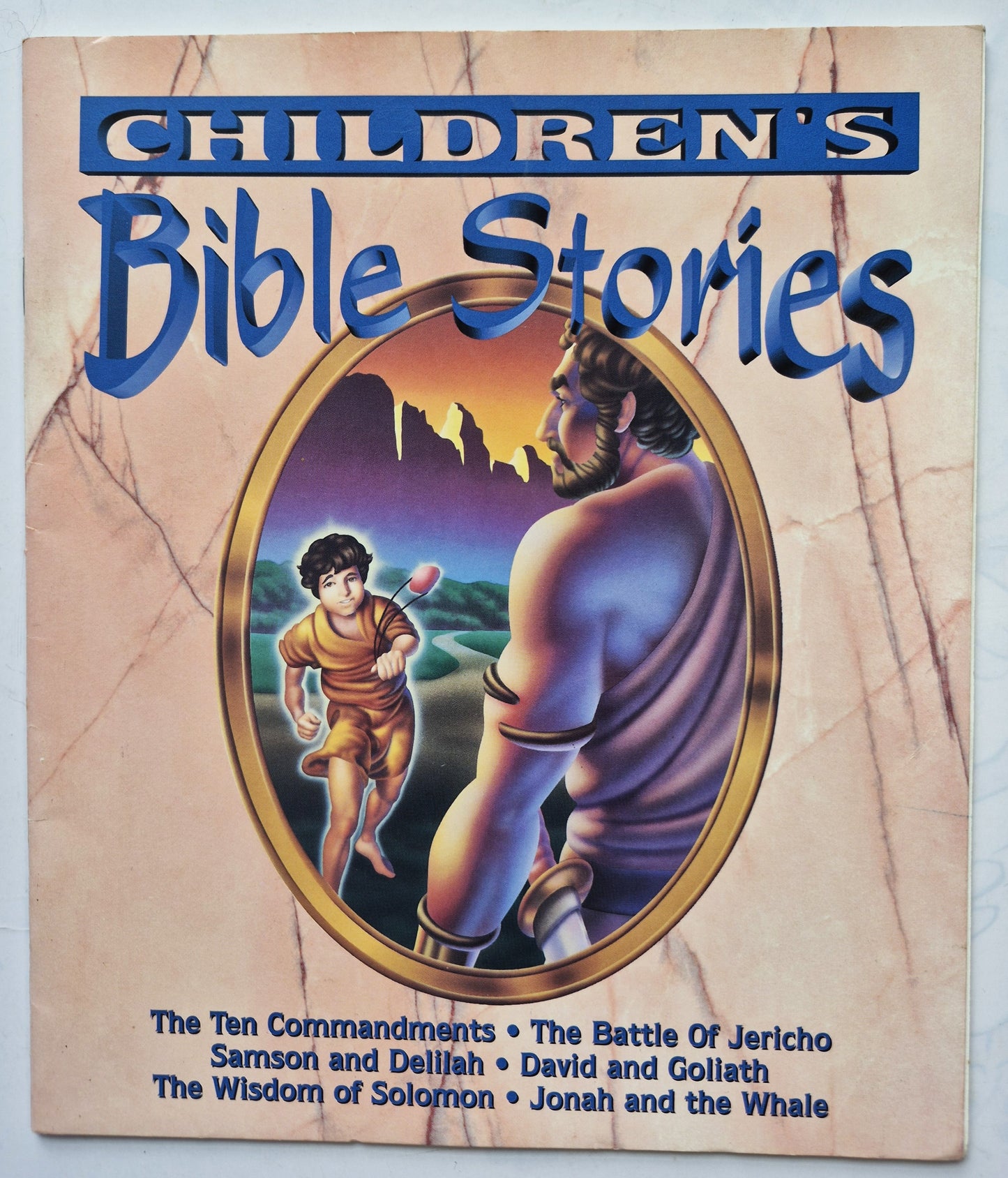 Children's Bible Stories #3 by Stanley Silverstein -Very good, 1996, Pbk, 22 pgs, Peter Pan Industries