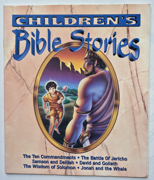 Children's Bible Stories #3 by Stanley Silverstein -Very good, 1996, Pbk, 22 pgs, Peter Pan Industries
