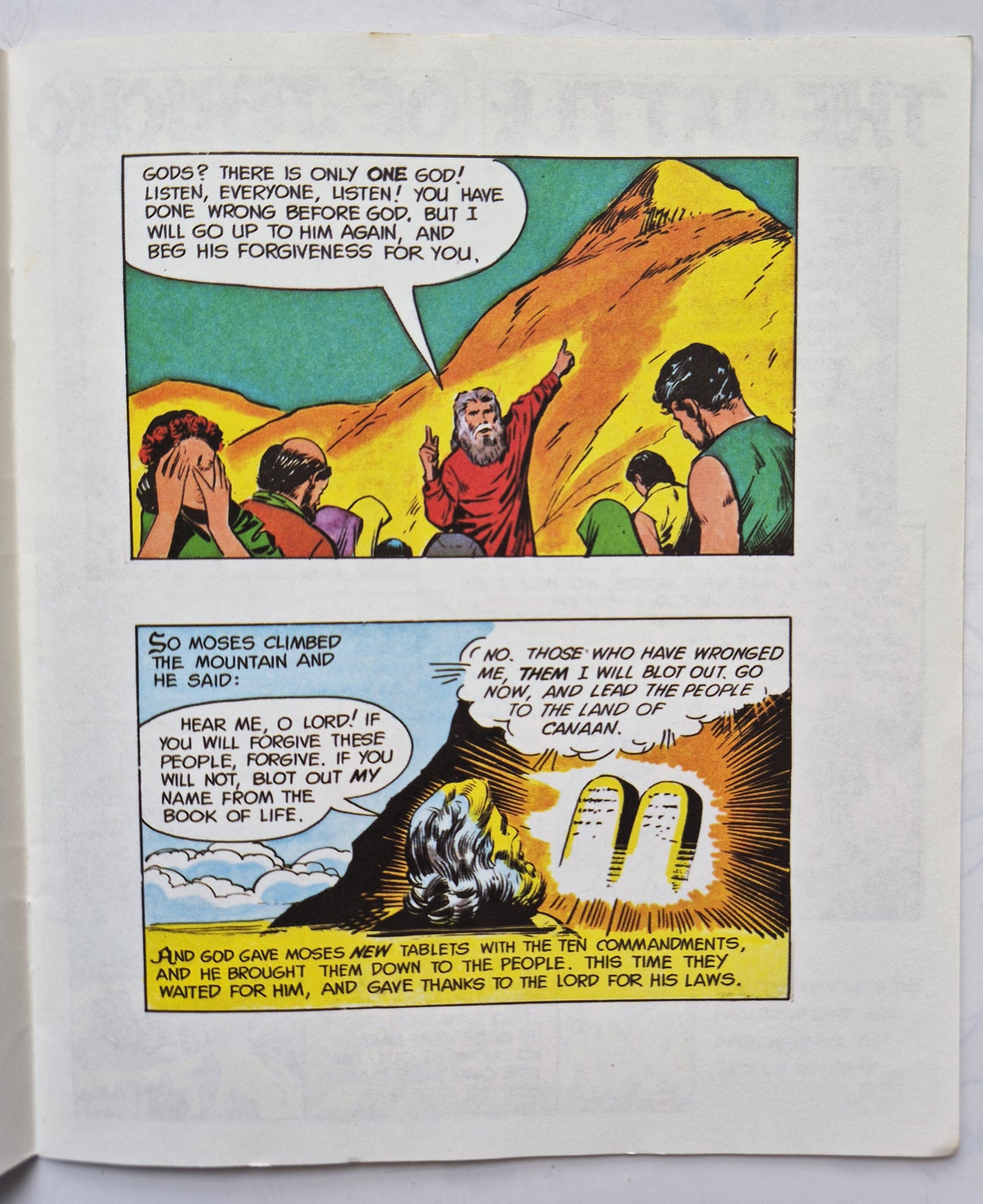 Children's Bible Stories #3 by Stanley Silverstein -Very good, 1996, Pbk, 22 pgs, Peter Pan Industries