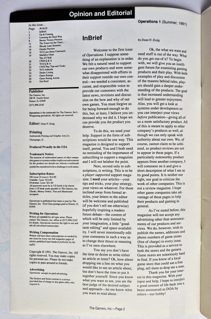 #89 Strategy & Tactics Sizilien: Das Rennen um Messina 10. Juli-17. Aug 1943 Nov/Dez 1981 (Gut, 60 Seiten, SPI)