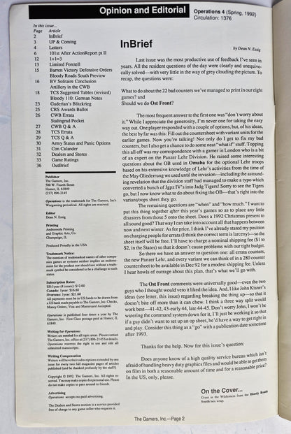#89 Strategy & Tactics Sizilien: Das Rennen um Messina 10. Juli-17. Aug 1943 Nov/Dez 1981 (Gut, 60 Seiten, SPI)