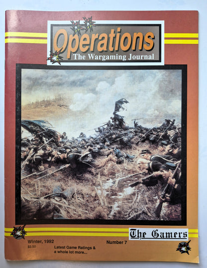 Operations: The Wargaming Journal: Number 7 Winter 1992 (Very good)