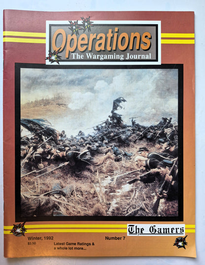Operations: The Wargaming Journal: Number 7 Winter 1992 (Very good)
