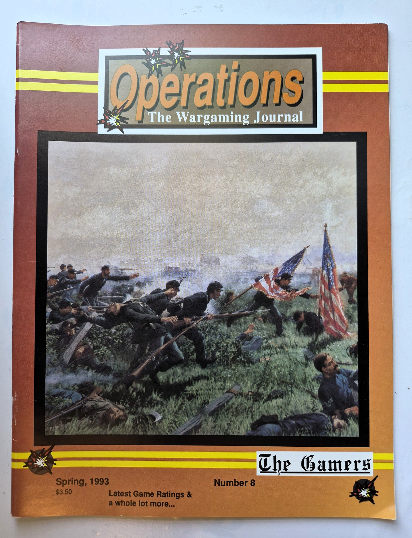 Operations: The Wargaming Journal: Number 8 spring 1993 (Very good)