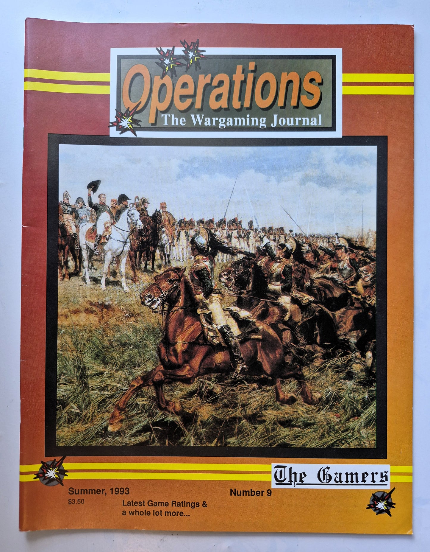 Operations: The Wargaming Journal: Number 9 Summer 1993 (Very good)