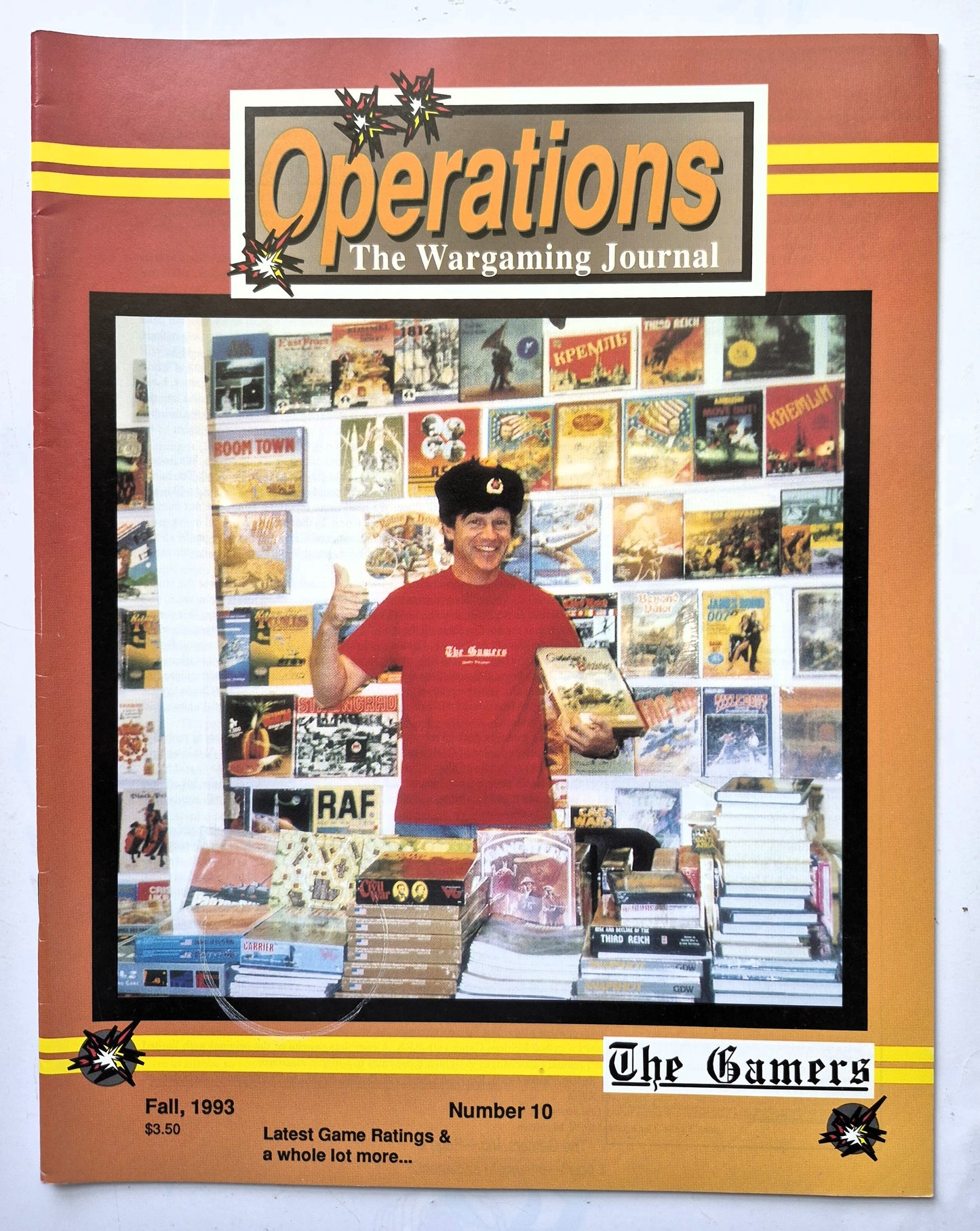Operations: The Wargaming Journal: Number 10 Fall 1993 (Very good)