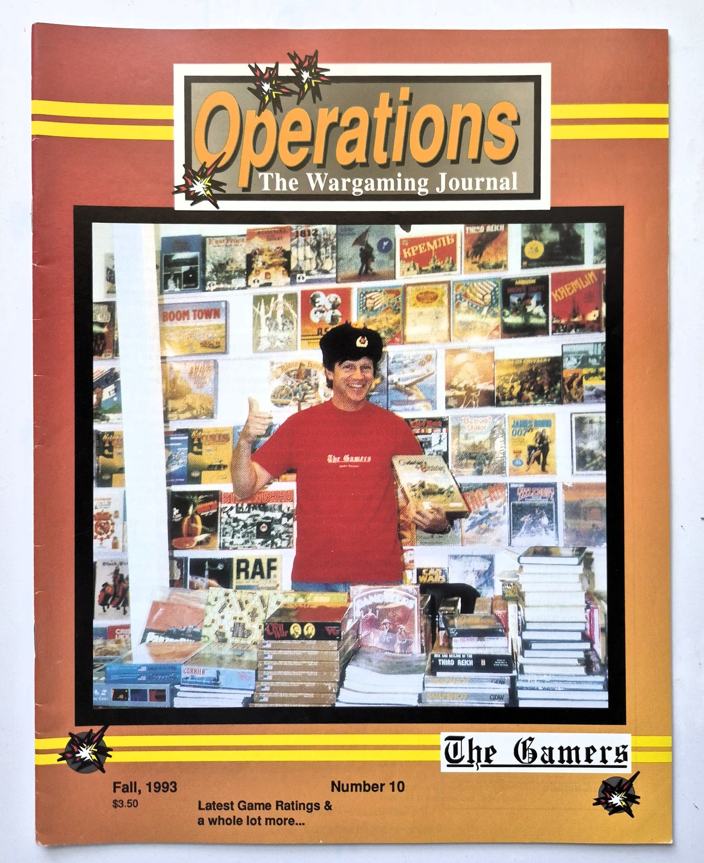 Operations: The Wargaming Journal: Number 10 Fall 1993 (Very good)