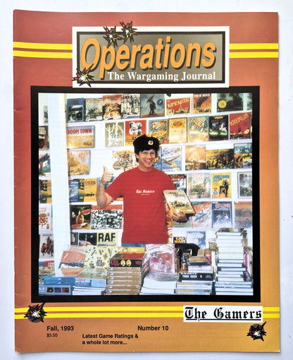 Operations: The Wargaming Journal: Number 10 Fall 1993 (Very good)