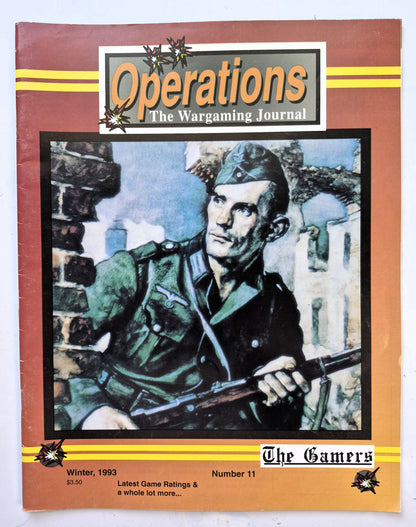 Operations: The Wargaming Journal: Number 11 Winter, 1993 (Very good)