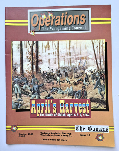 Operations: The Wargaming Journal: Number 16 Spring 1995 (Very good)