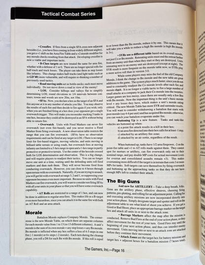 Operations: The Wargaming Journal: Number 16 Spring 1995 (Very good)