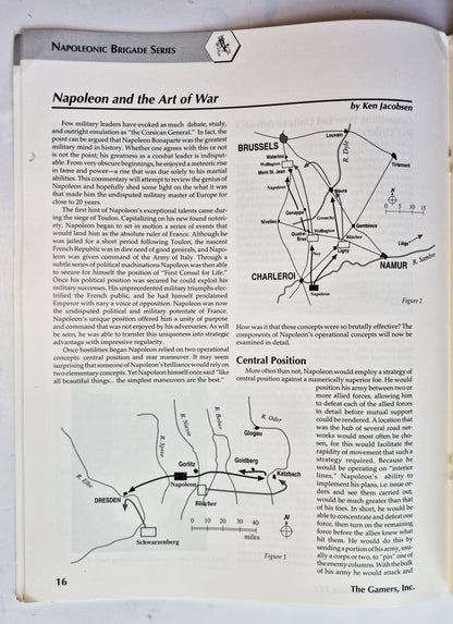 Operations: The Wargaming Journal: Issue 22 Fall, 1996 (Very good)