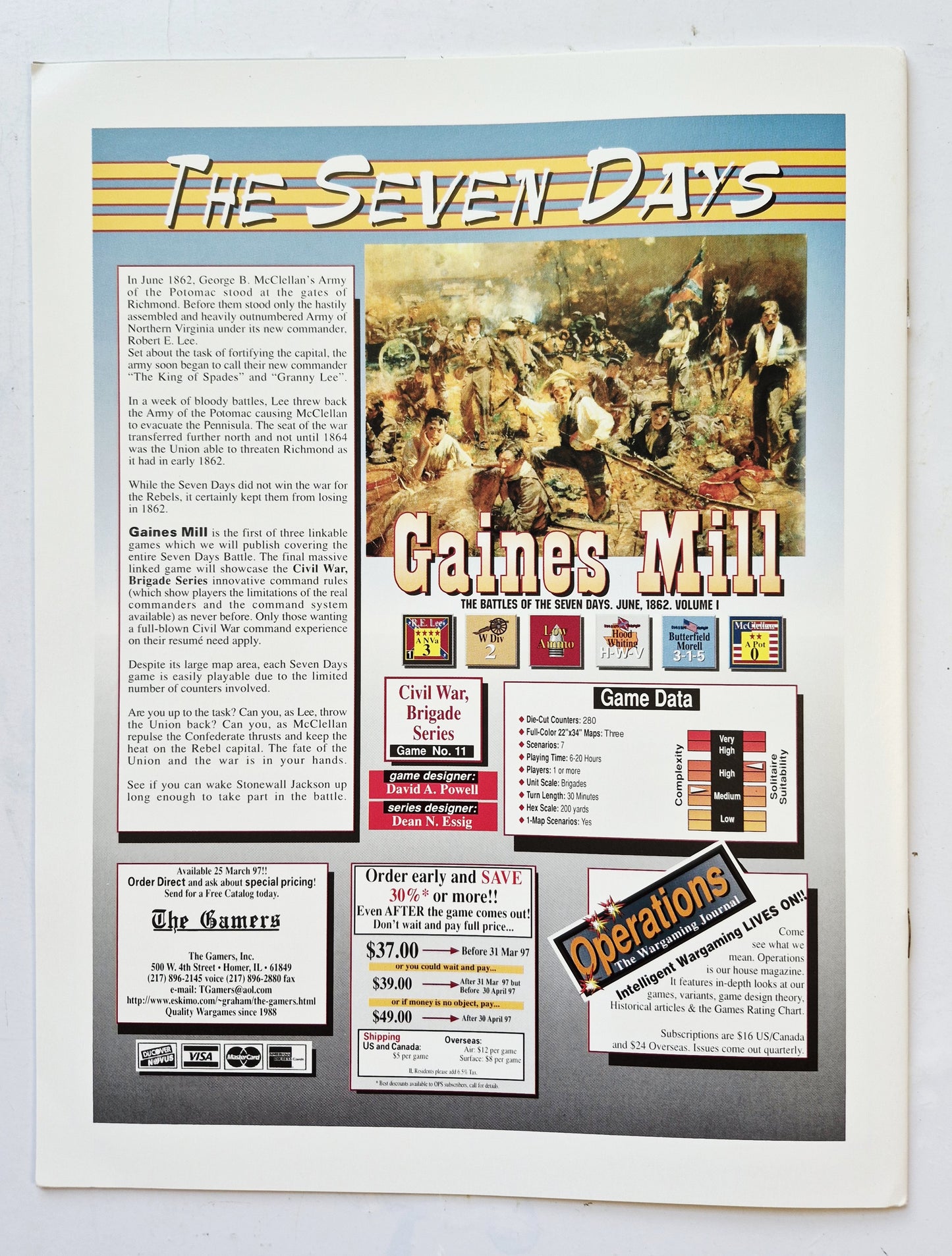 #89 Strategy & Tactics Sizilien: Das Rennen um Messina 10. Juli-17. Aug 1943 Nov/Dez 1981 (Gut, 60 Seiten, SPI)