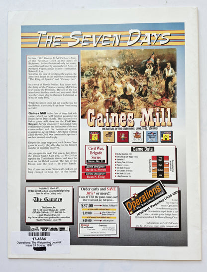 #89 Strategy & Tactics Sizilien: Das Rennen um Messina 10. Juli-17. Aug 1943 Nov/Dez 1981 (Gut, 60 Seiten, SPI)
