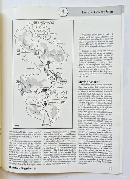 #89 Strategy & Tactics Sizilien: Das Rennen um Messina 10. Juli-17. Aug 1943 Nov/Dez 1981 (Gut, 60 Seiten, SPI)