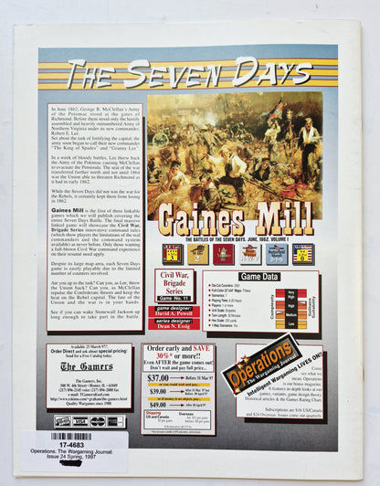 #89 Strategy & Tactics Sizilien: Das Rennen um Messina 10. Juli-17. Aug 1943 Nov/Dez 1981 (Gut, 60 Seiten, SPI)