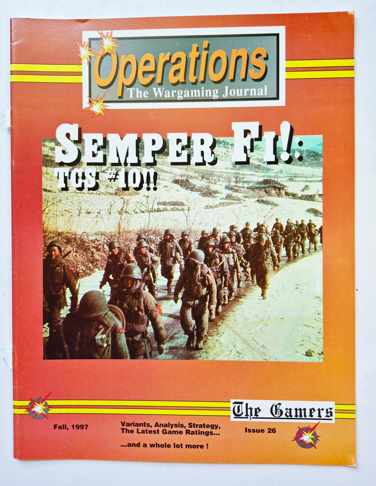 Operations: The Wargaming Journal: Issue 26 Fall, 1997 (Very good)