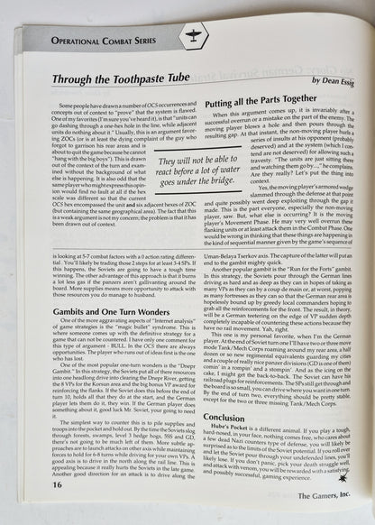 Operations: The Wargaming Journal: Issue 26 Fall, 1997 (Very good)