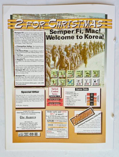 Operations: The Wargaming Journal: Issue 26 Fall, 1997 (Very good)