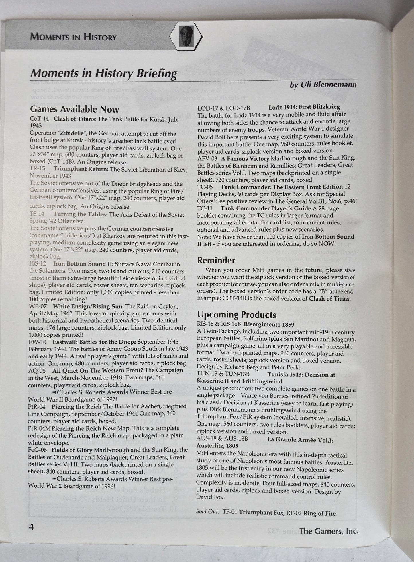 #89 Strategy & Tactics Sizilien: Das Rennen um Messina 10. Juli-17. Aug 1943 Nov/Dez 1981 (Gut, 60 Seiten, SPI)