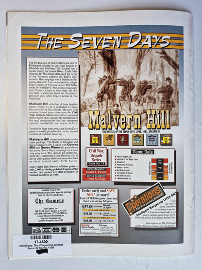 #89 Strategy & Tactics Sizilien: Das Rennen um Messina 10. Juli-17. Aug 1943 Nov/Dez 1981 (Gut, 60 Seiten, SPI)