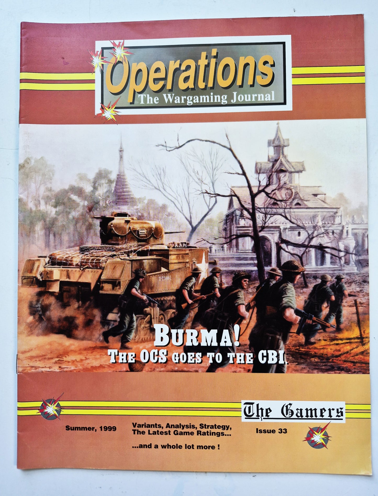 Operations: The Wargaming Journal: Issue 33 Summer, 1999 (Very good)