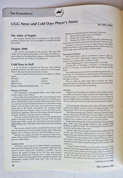 Operations: The Wargaming Journal: Issue 37 Summer, 2000 (Very good)
