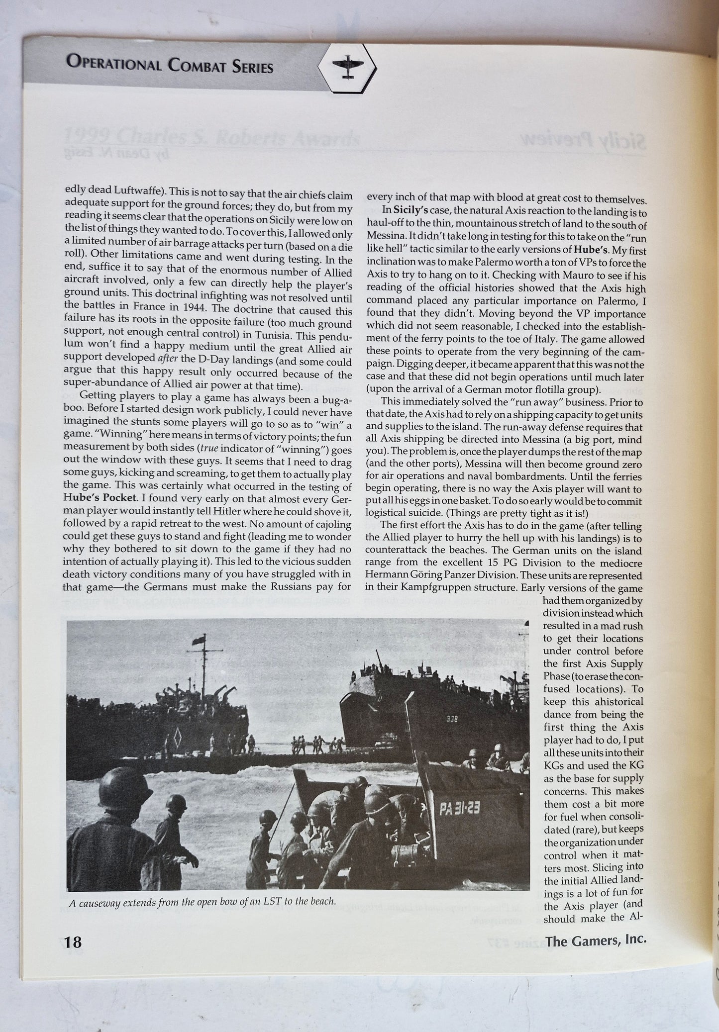 Operations: The Wargaming Journal: Issue 37 Summer, 2000 (Very good)