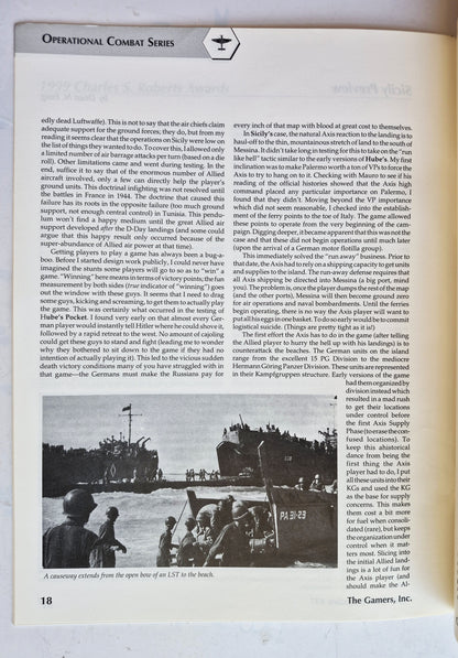 Operations: The Wargaming Journal: Issue 37 Summer, 2000 (Very good)