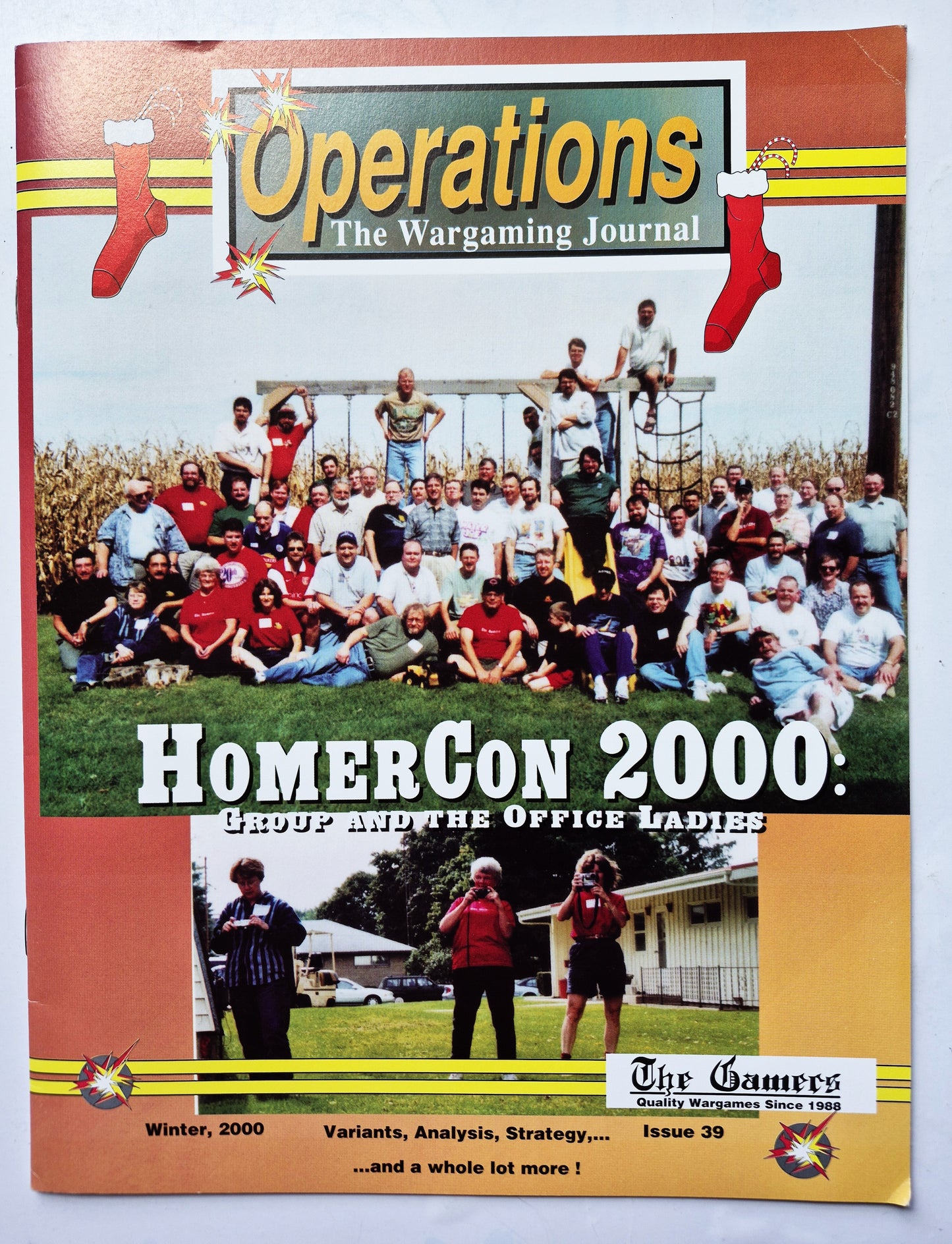 Operations: The Wargaming Journal: Issue 39 Winter, 2000 (Very good)