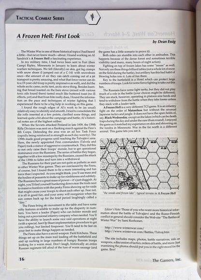 Operations: The Wargaming Journal: Issue 39 Winter, 2000 (Very good)