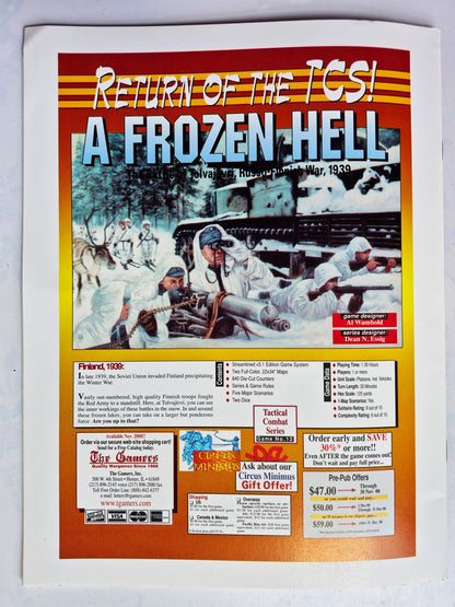Operations: The Wargaming Journal: Issue 39 Winter, 2000 (Very good)
