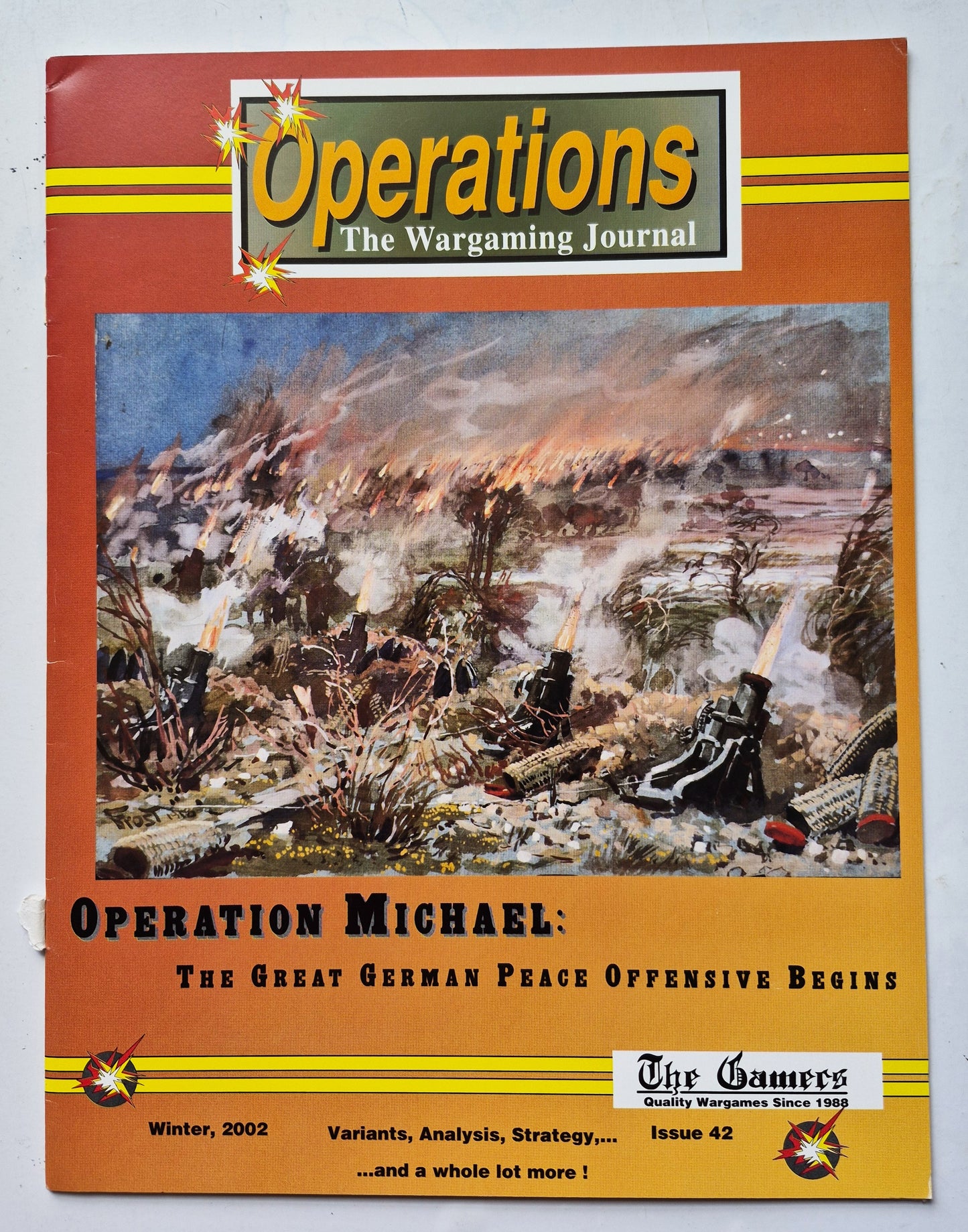 Operations: The Wargaming Journal: Issue 42 Winter, 2002 (Very good)