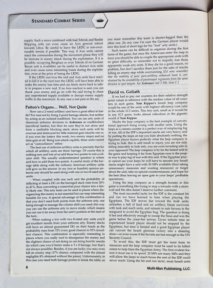 Operations: The Wargaming Journal: Issue 43 Summer, 2002 (Very good)