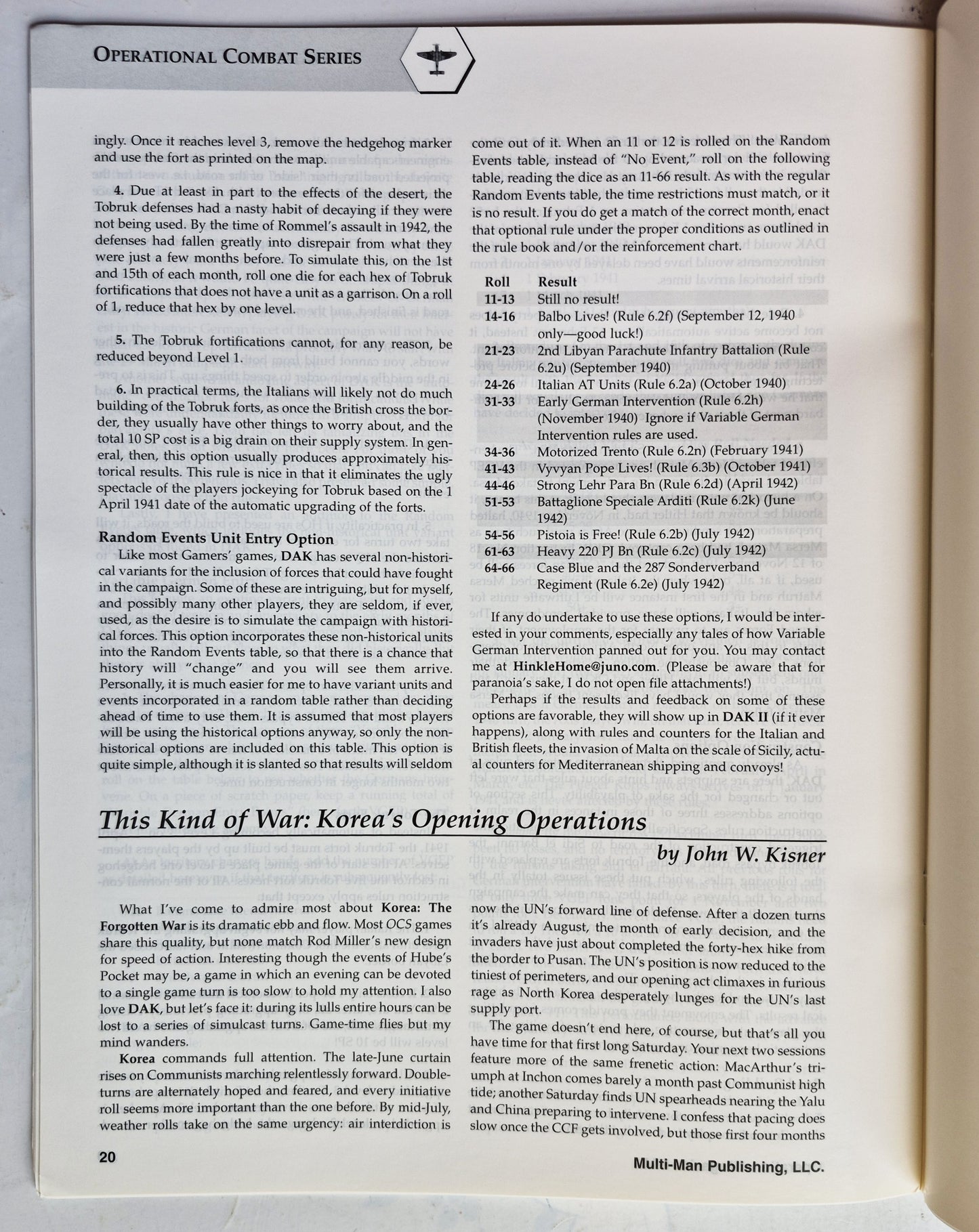 #89 Strategy & Tactics Sizilien: Das Rennen um Messina 10. Juli-17. Aug 1943 Nov/Dez 1981 (Gut, 60 Seiten, SPI)