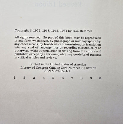 Backpacking Revised Edition by R.C. Rethmel (Good, 1972, Pbk, Burgess Pub)