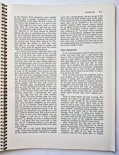 Backpacking Revised Edition by R.C. Rethmel (Good, 1972, Pbk, Burgess Pub)