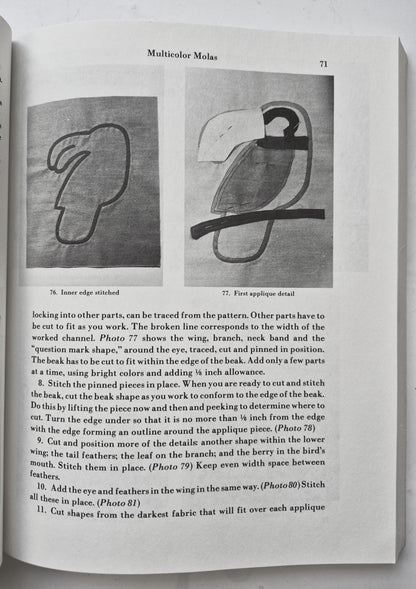 Mola Making by Charlotte Patera (Good, 1984, Pbk, 237 pgs, New Century)