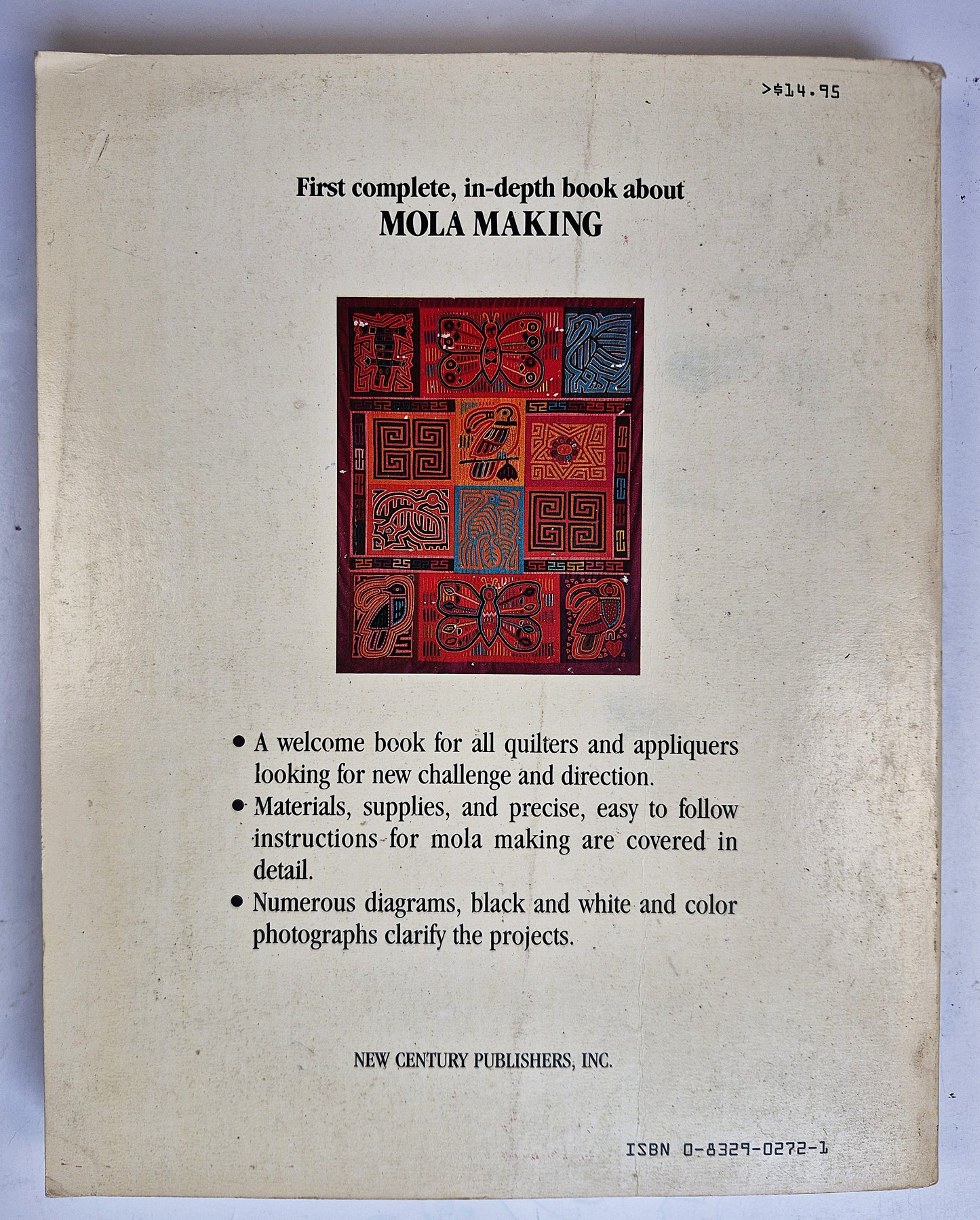 Mola Making by Charlotte Patera (Good, 1984, Pbk, 237 pgs, New Century)