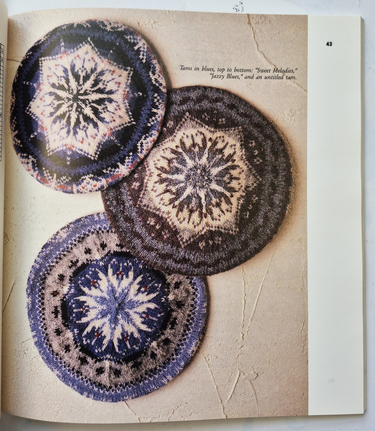 Knitted Tams by Mary Rowe (Very good, 1989, Pbk, 104 pgs, Interweave Press)