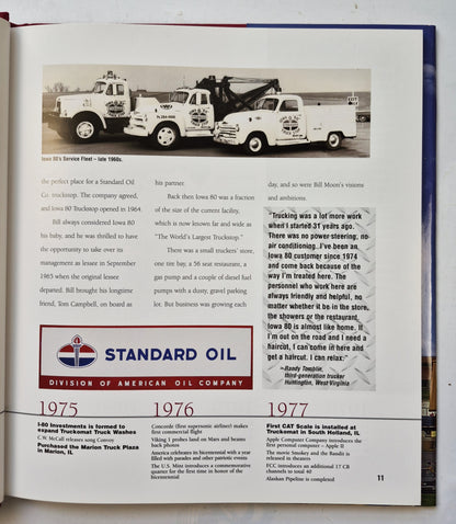 The Perfect Spot: Iowa's 80's Journey from Iowa Cornfield to World's Largest Truckstop by Heather DeBaillie; Phil Roberts (Very good, 2004, HC, 71 pgs, Iowa 80 Group)