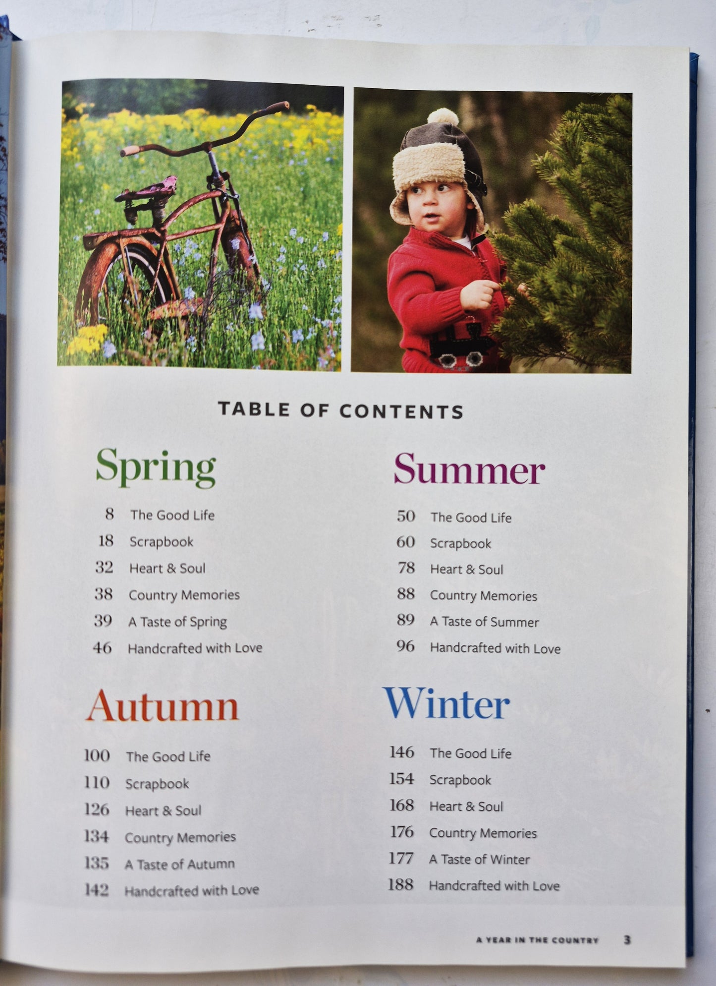 A Year in the Country 2018 by Reader's Digest (Very good, 2018, HC, 192 pgs, RDA Enthusiastic Brands)